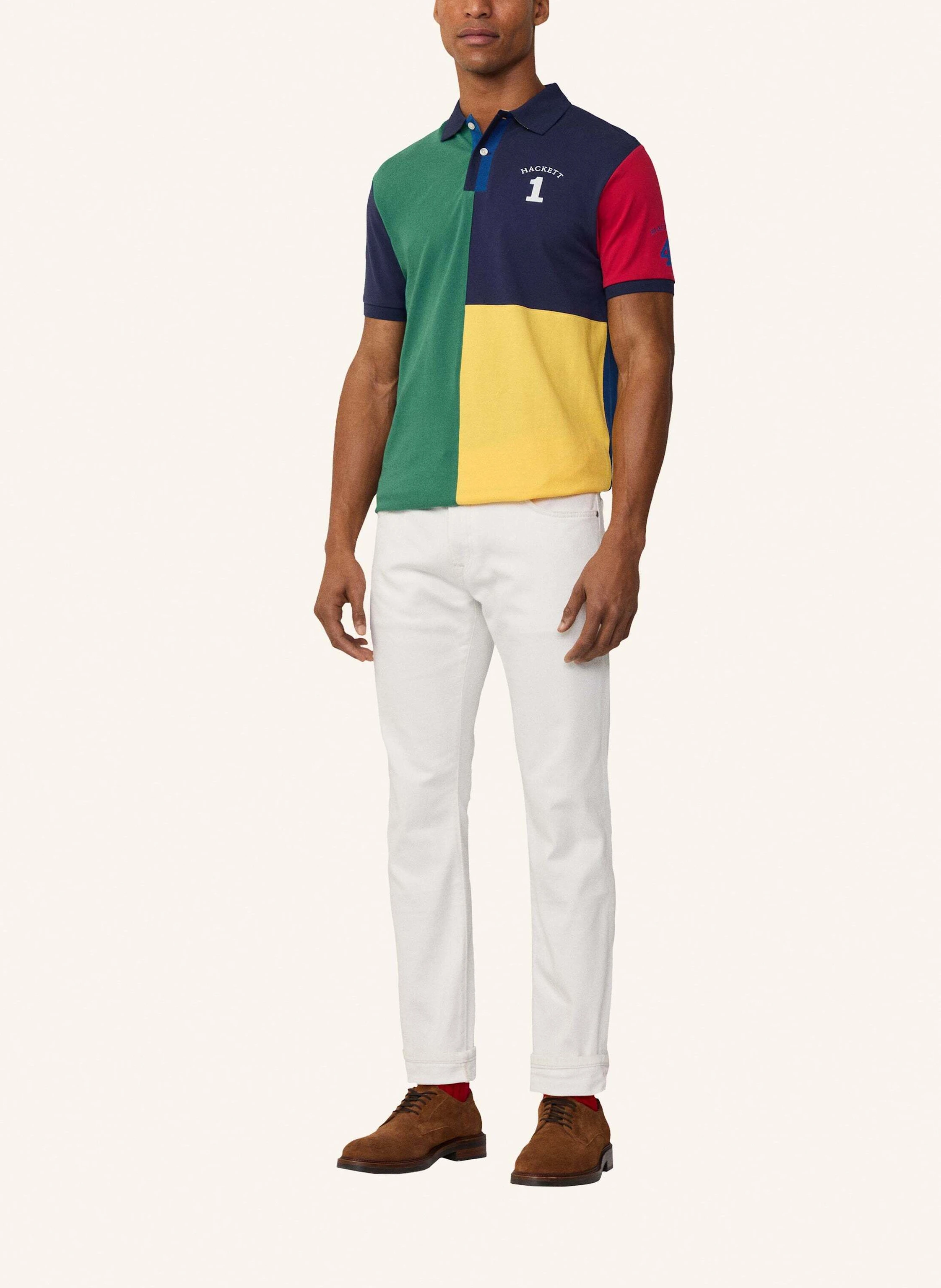 HACKETT LONDON Poloshirt HERITAGE MULTI PNL NBR