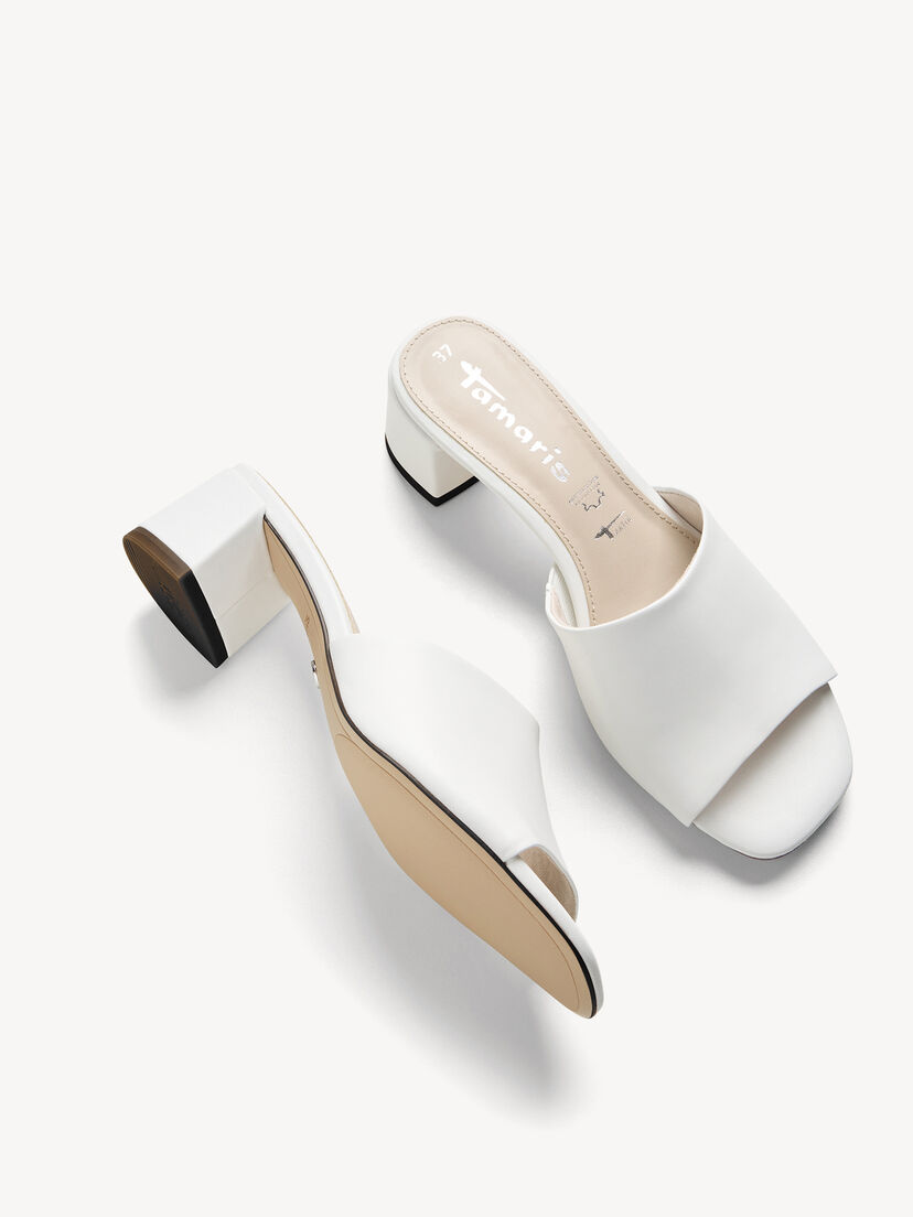 Leren Slipper - wit