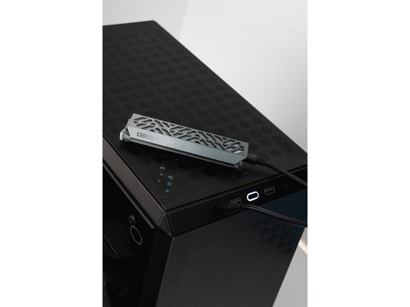 Cooler Master PC-Gehäuse Q300L V2 Schwarz Flexibel gestaltbarer Mini-Tower