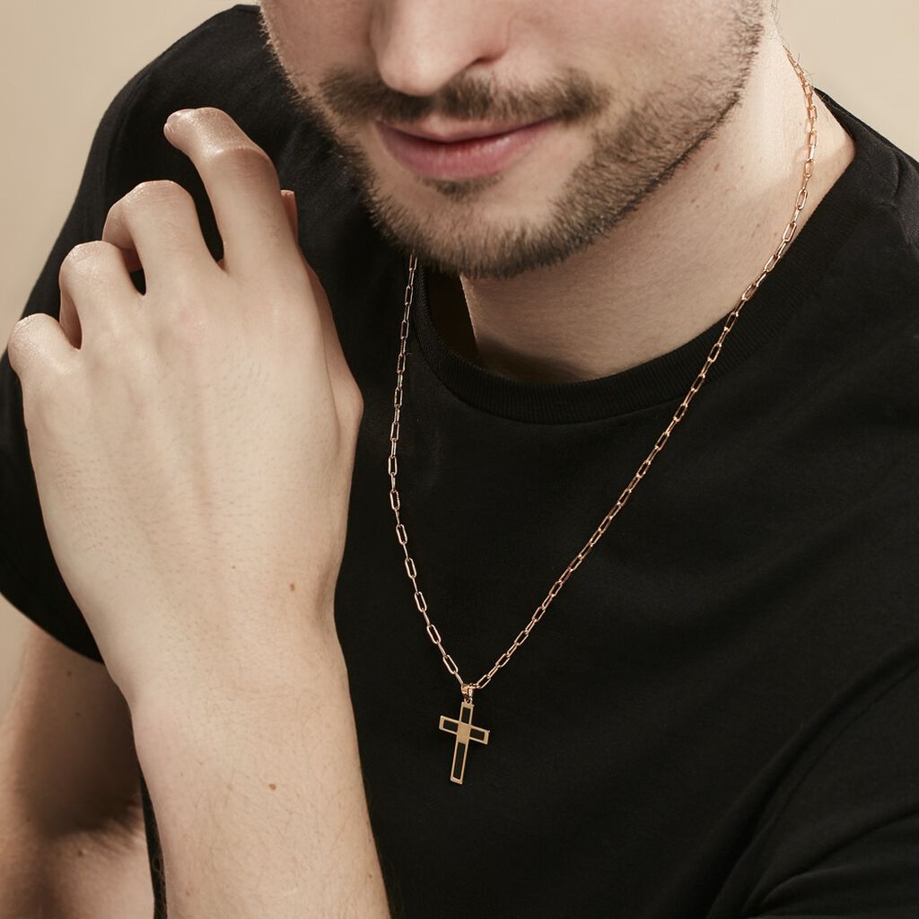 Collier Plaqué Or Quadratu