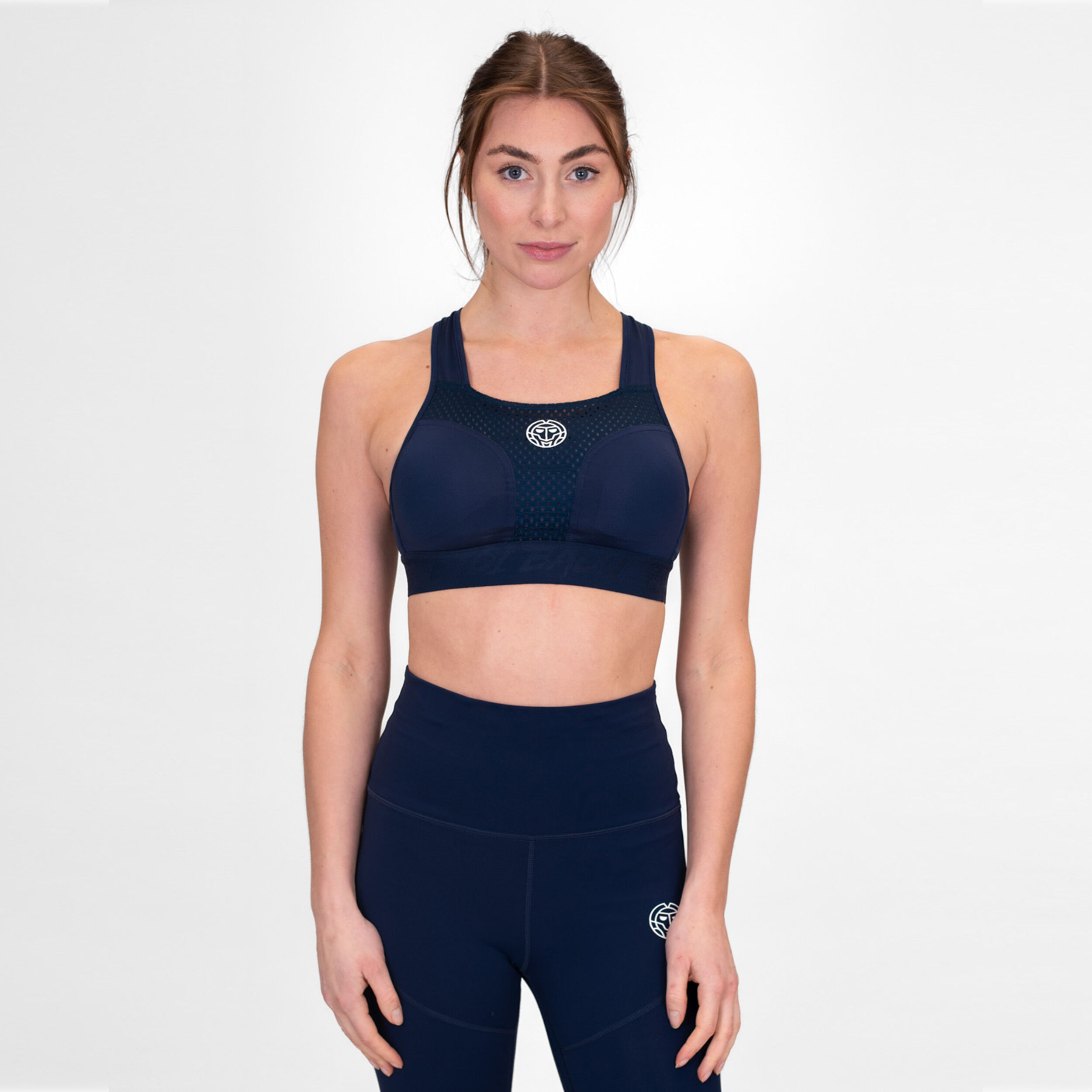 BIDI BADU Crew High Support Soutien-gorge Sport Femmes - Bleu Foncé