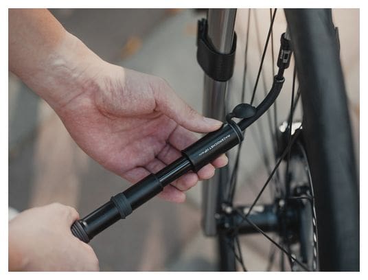 Pompe à Main Topeak Racerocket HP mini (Max 160 psi / 11 bar) Noir