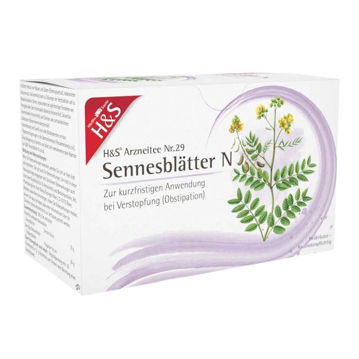 H&S Sennesblätter N Filterbeutel, 20X1.0 g