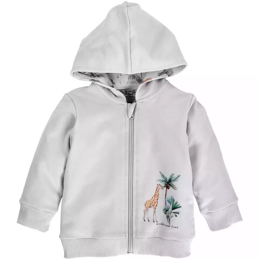 Nini Jacke Herbst, Winter grau