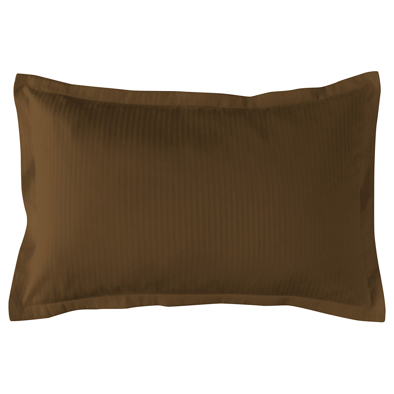 Perle de Coton Taie d'oreiller en satin de coton Triomphe bronze