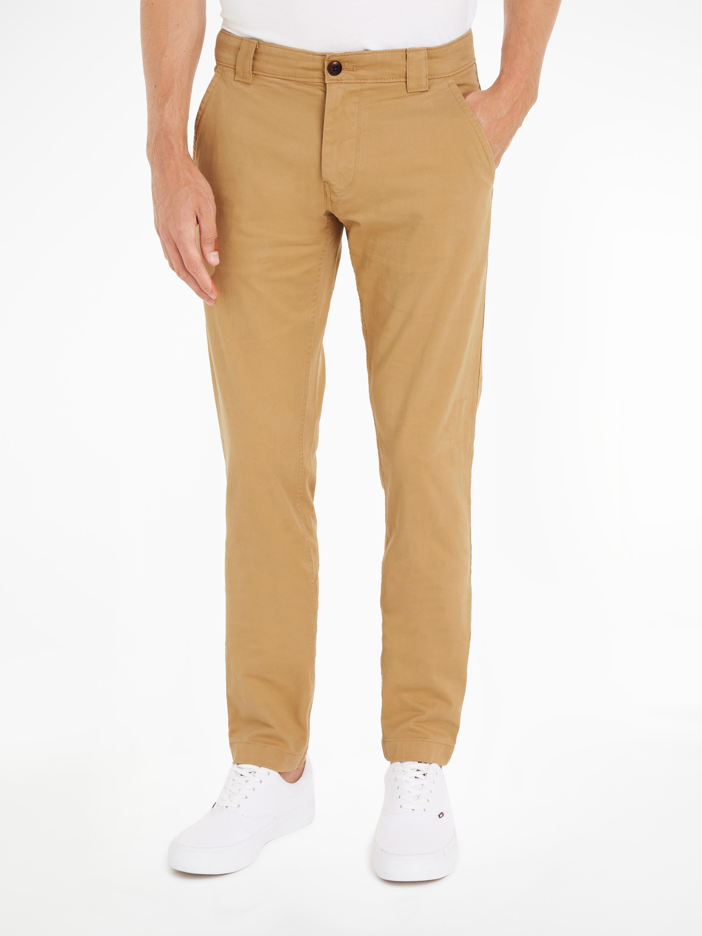 Tommy Jeans Chinohose »TJM SCANTON CHINO PANT«  mit Markenlabel