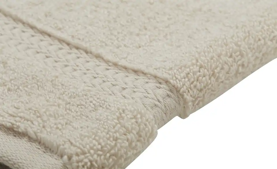 Como Green Gästetuch Kuschel Wuschel Beige 30x50 cm