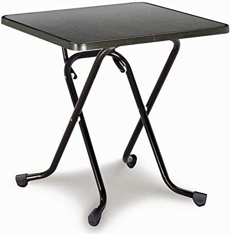 Madrid - Klaptafel - Antraciet - Vierkant 67x67cm