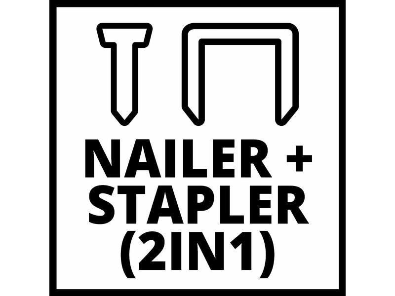 Einhell Elektro-Tacker TC-EN 20 E Bedienerfreundlicher Elektronagler mit 20 Schüsse pro Minute