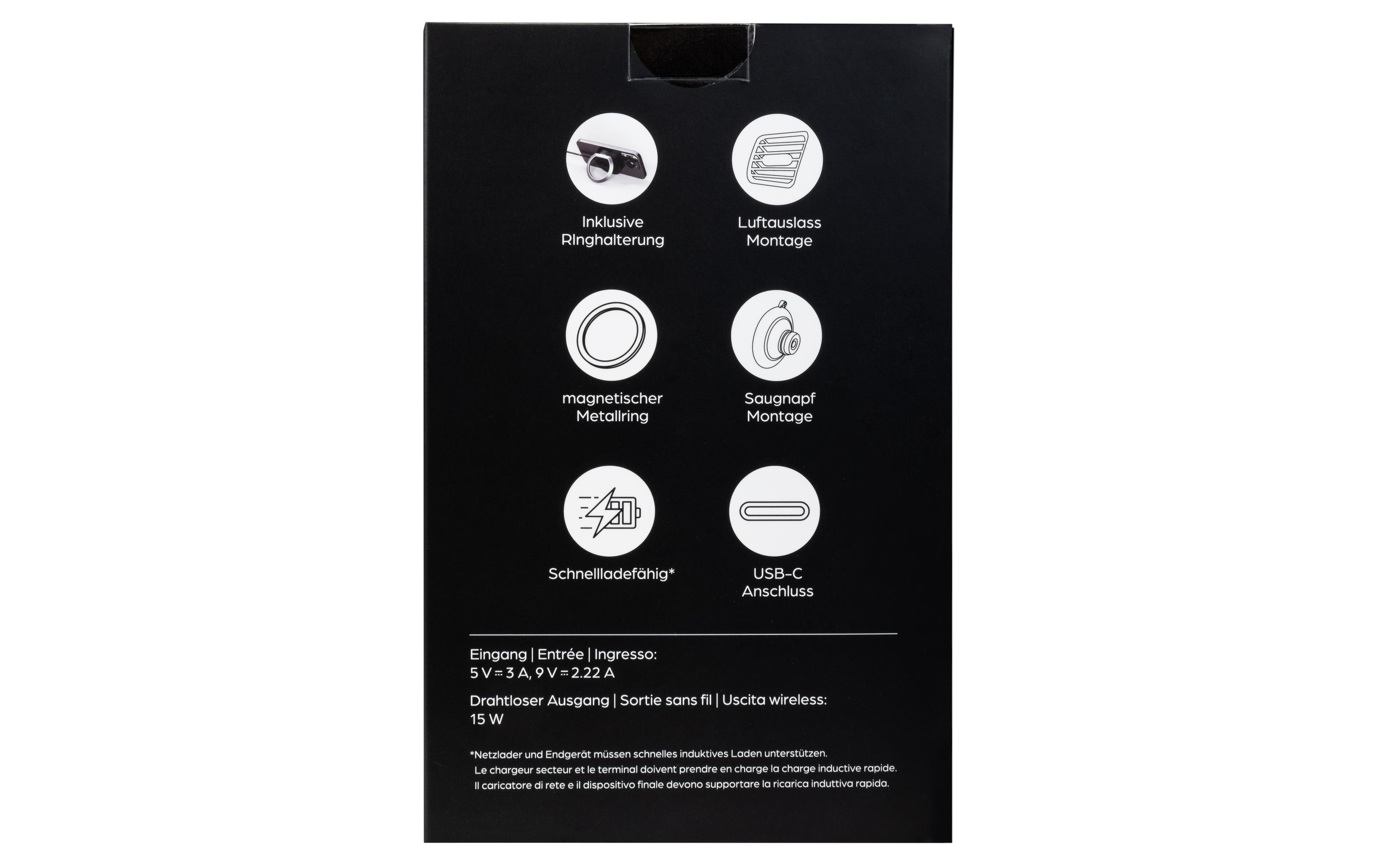 Wireless Charger Qi2 15 WLadepad für schnelles kabelloses Laden Qi-fähiger Smartphones