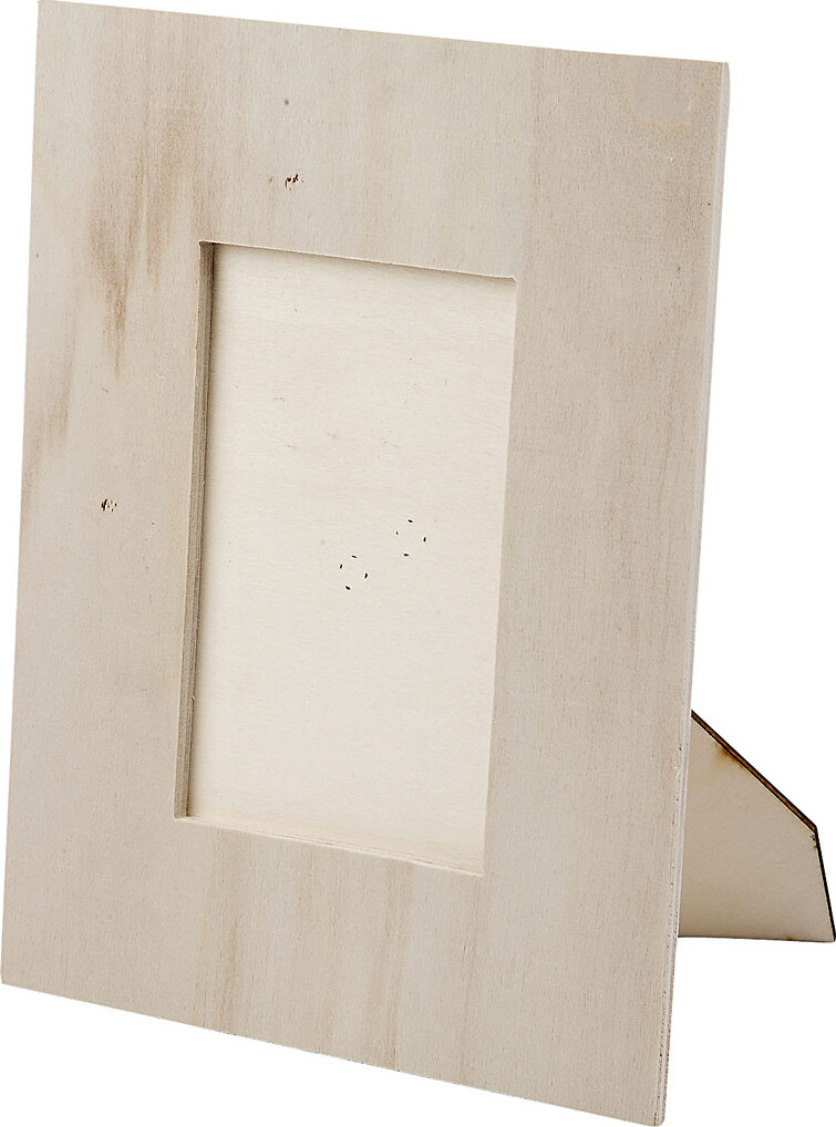 Træramme Med Støttefod - Str. 20X16 CM