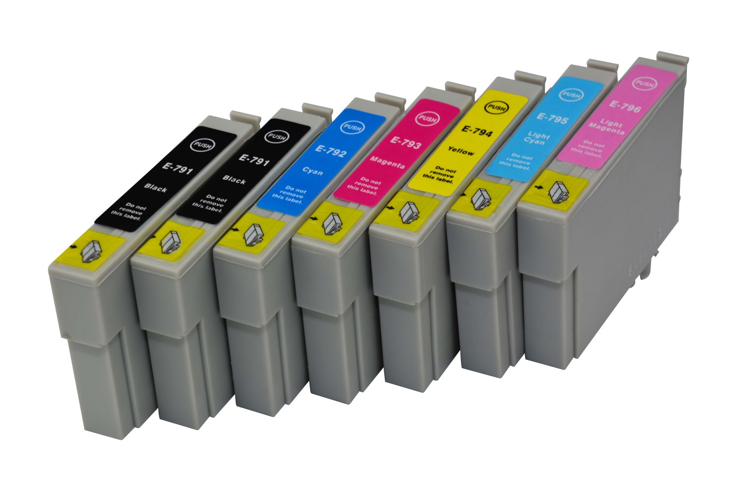 Tintenpatronen Set kompatibel mit Epson T0791 - T0796
