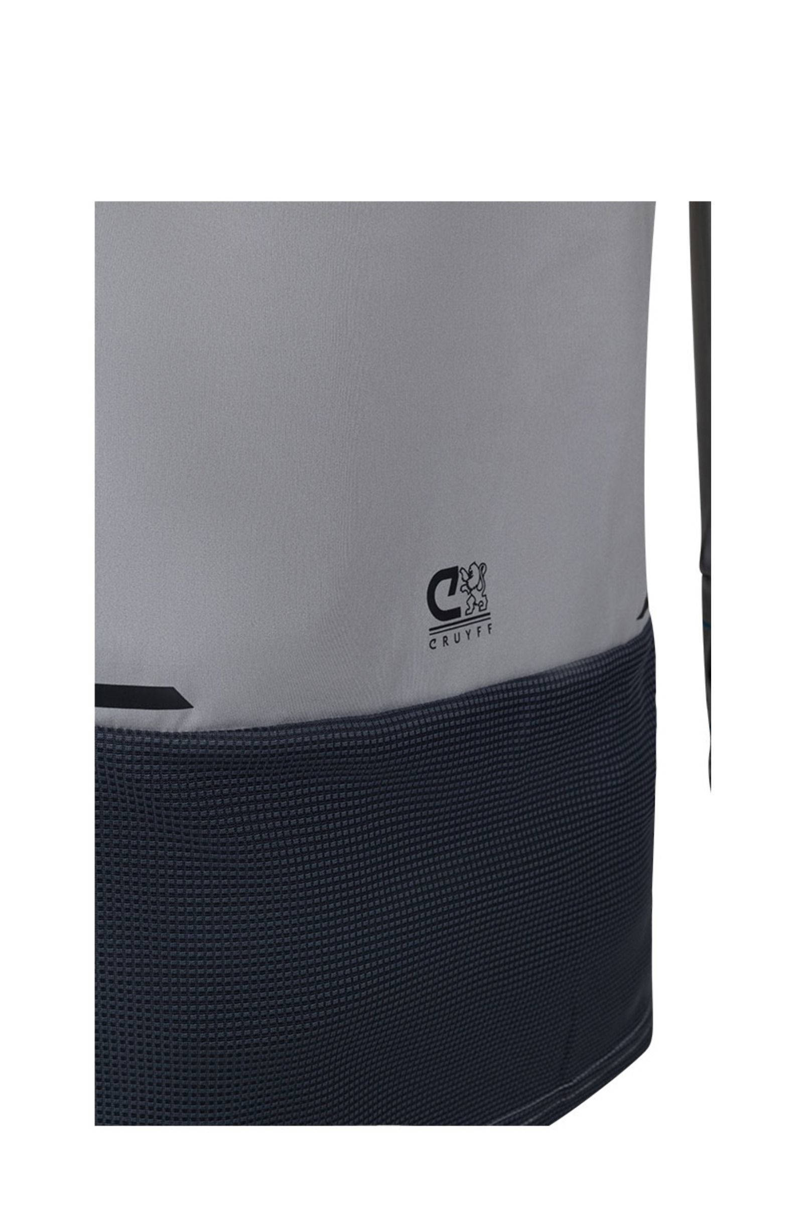 Cruyff sportshirt Metabolic grijs