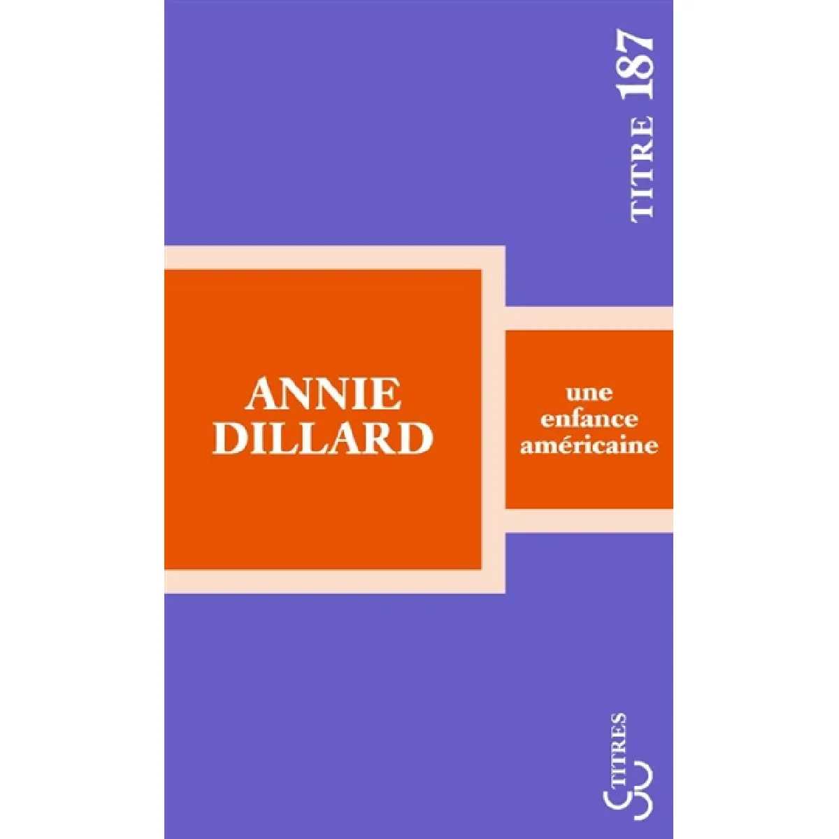 Une enfance américaine · Occasion