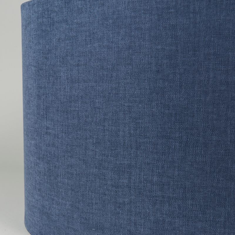 Stoffen lampenkap donkerblauw 50/50/25