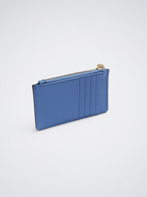 Porta-cartões básico - Azul