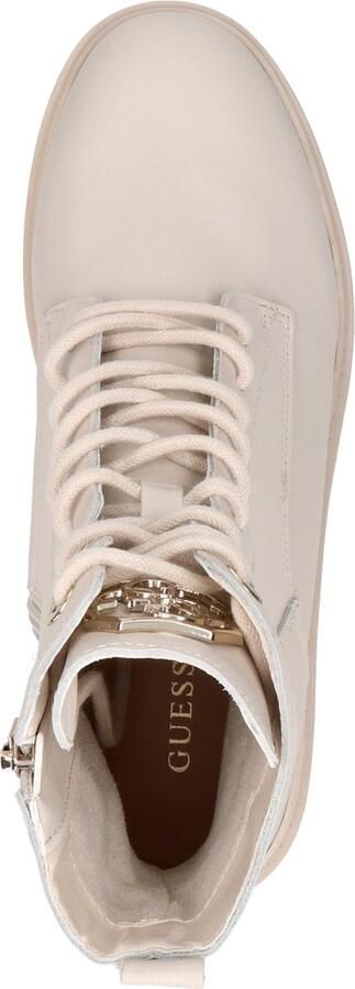 GUESS Olone Veterboots Laarzen Met Veters Dames Wit
