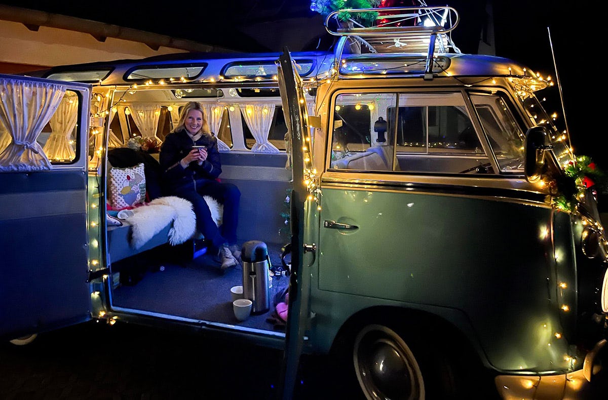 Glühwein-Fahrt VW Bulli Ibbenbüren