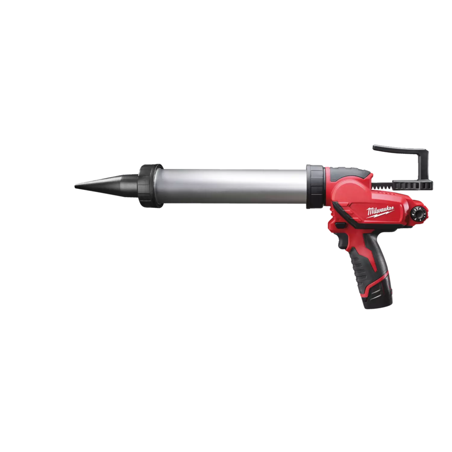 Milwaukee M12 PCG/400A-201B 12V Li-Ion Accu lijm- en kitspuit set (1x 2.0Ah accu)