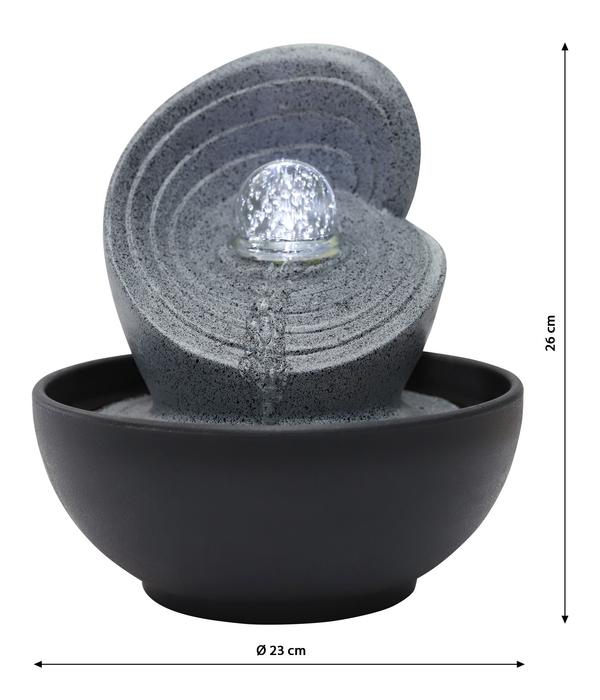 Dehner Polyresin-Zimmerbrunnen Olua