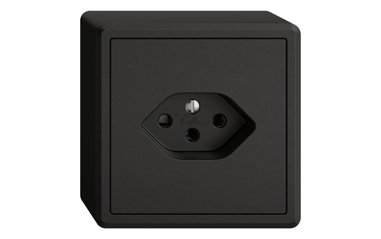 Steckdose AP T13 1xT13Aufputz-Steckdose mit SNAPFIX-Befestigungssystem