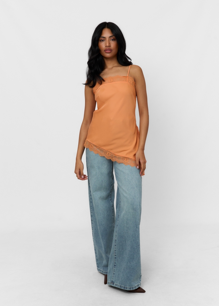 Lynn top oranje