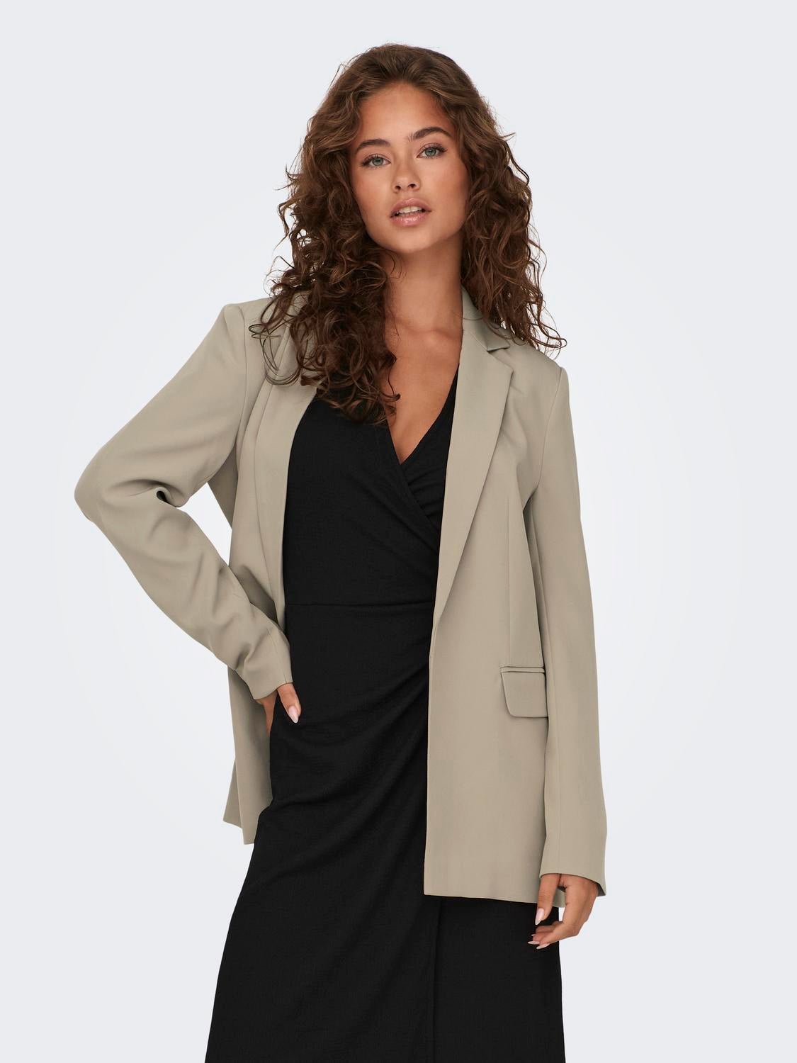 ONLELLY Blazer Silver Mink