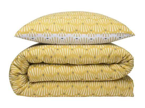 Parure de lit 2 personnes réversible en polycoton 240x220cm