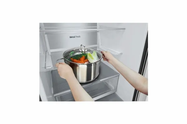 LG GBV7280AEV - Køle/Fryseskab - 387 L, Fritstående, Energiklasse A, 33 dB, No Frost