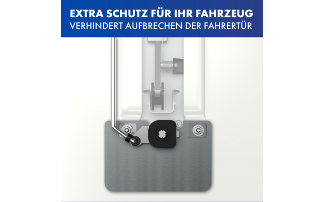 LAINFELD Einbruchschutz Prick Stop Fahrertür Türsicherung für FIAT Ducato, Citroen Jumper, Peugeot Boxer Wohnmobil