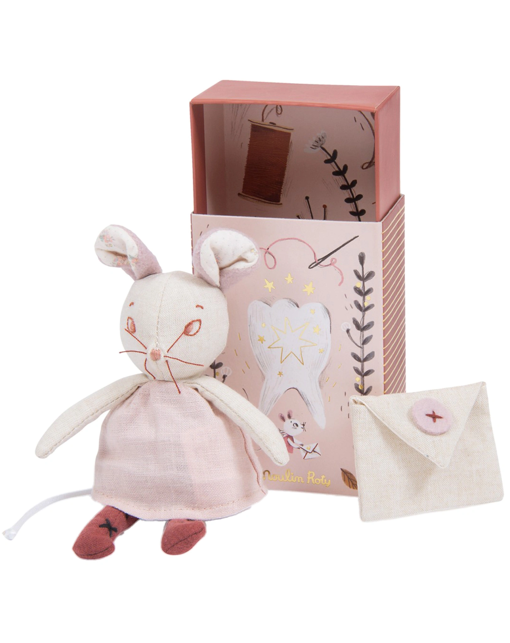 Zahndose MILCHZAHN-MAUS in rosa