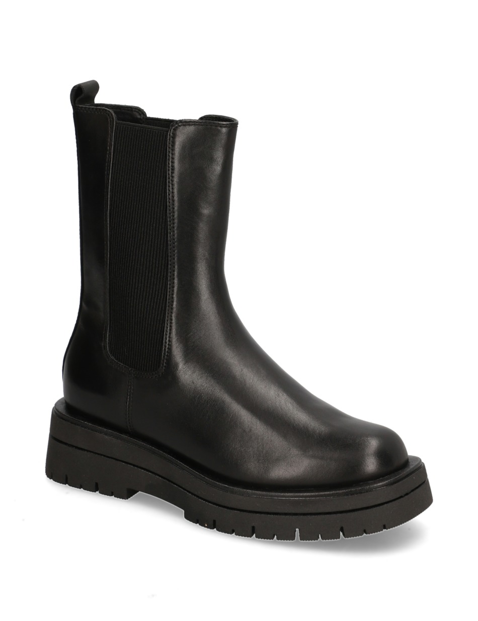 Glattleder Chelsea Boot