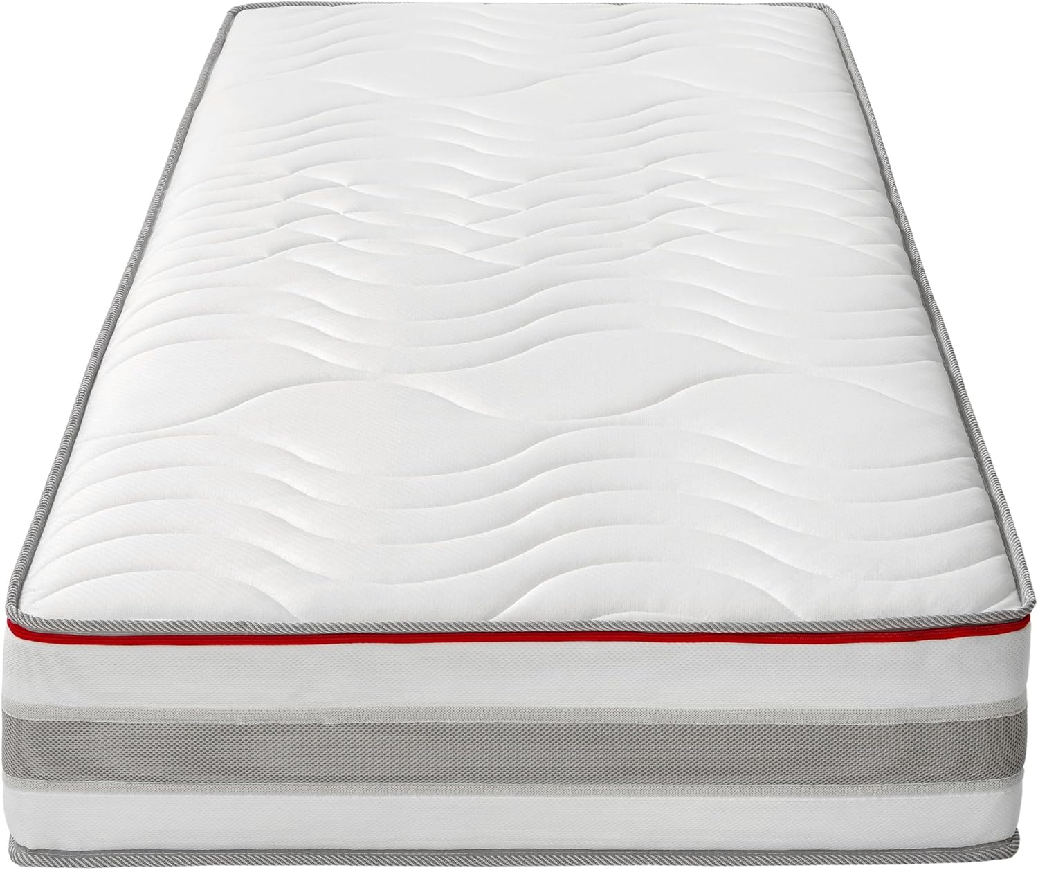 Arensberger FLEXX Matratze 120x200 cm | Kaltschaummatratze mit 3D Memory Schaum | ergonomische Höhe 25cm | wendbarer Härtegrad H2/H3 | Visco Smart Schaum | 120x200cm Rollmatratze punktelastisch