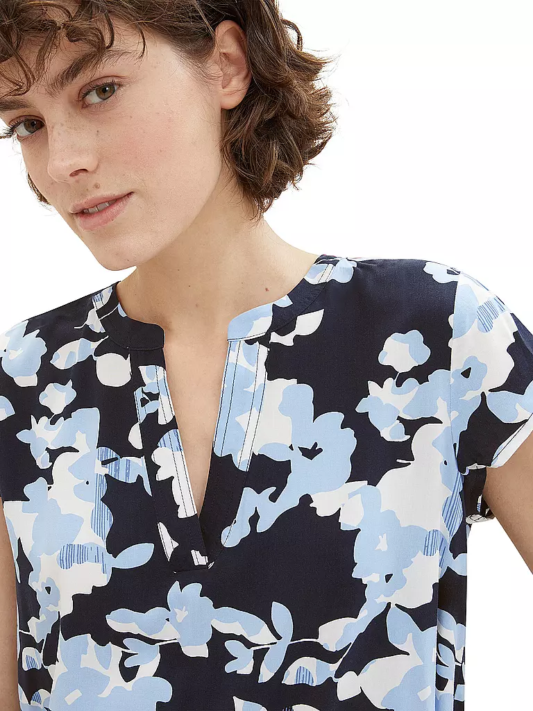 TOM TAILOR Bluse blau