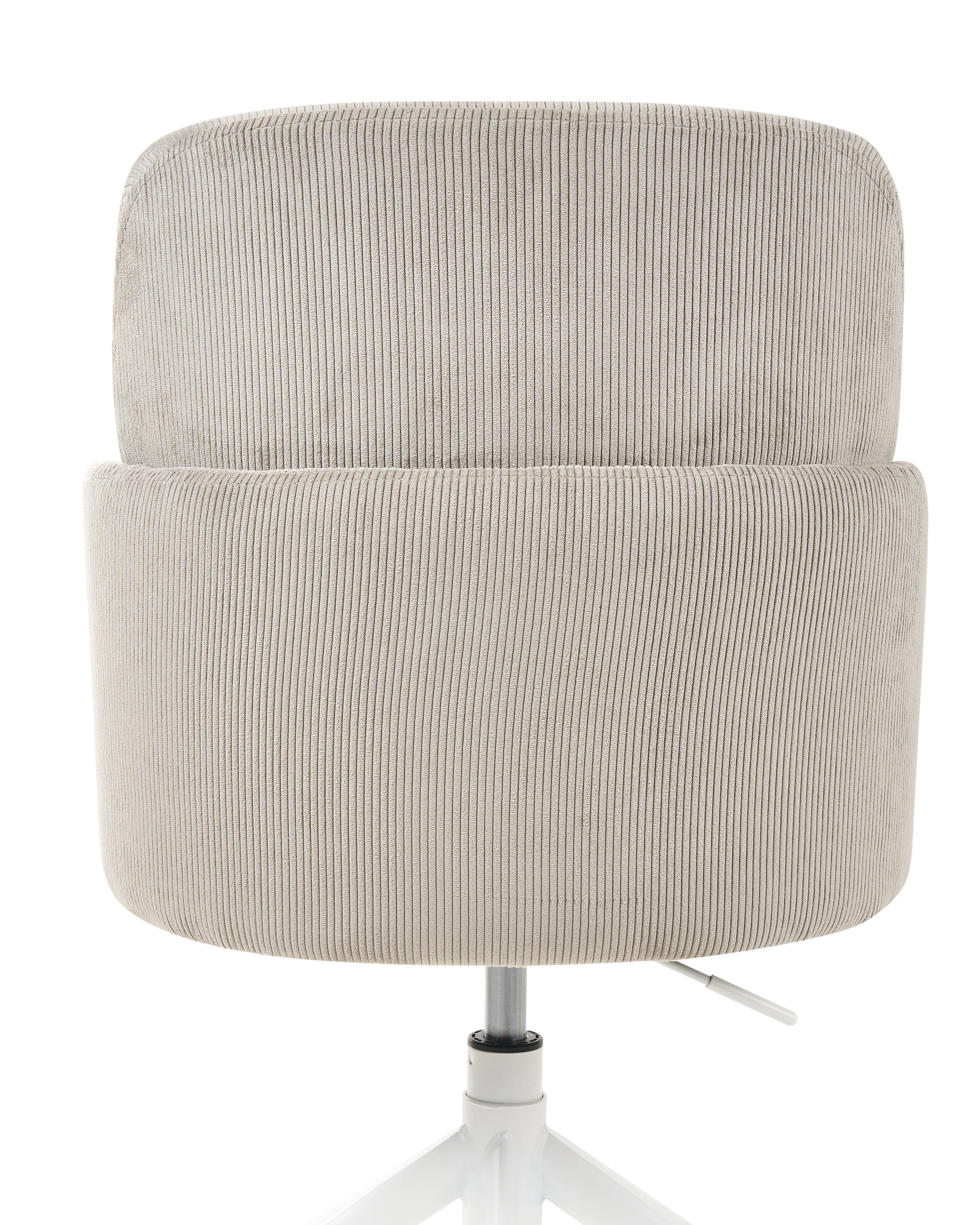Bureaustoel DRYDEN Corduroy Taupe