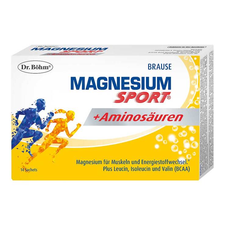 Dr. Böhm Magnesium Sport + Aminosäuren Granulat, 14 St