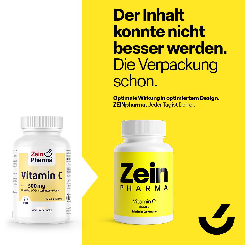 ZeinPharma® Vitamin C Kapseln 500 mg