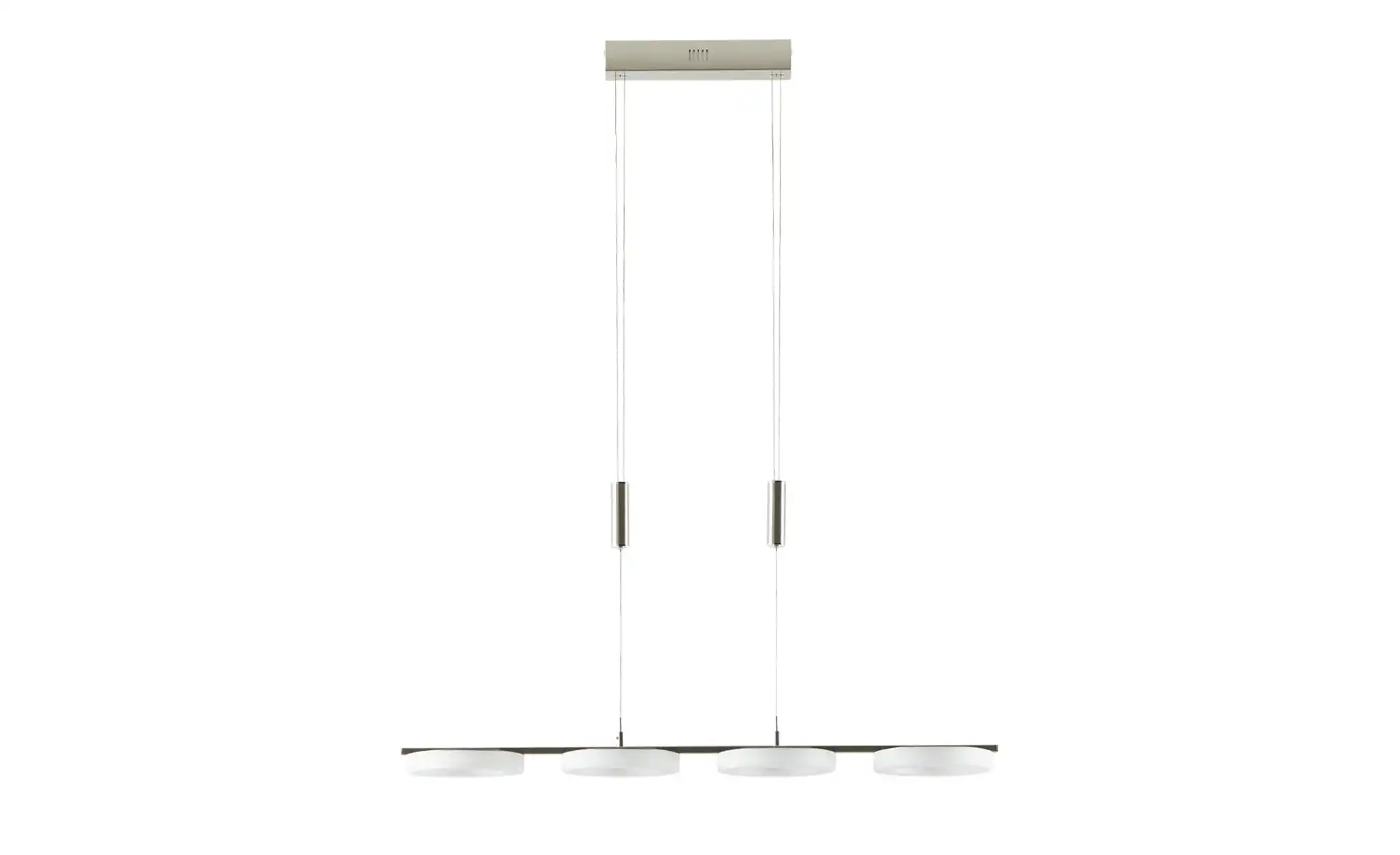 KHG LED-Pendelleuchte, 4-flammig, Nickel-matt
