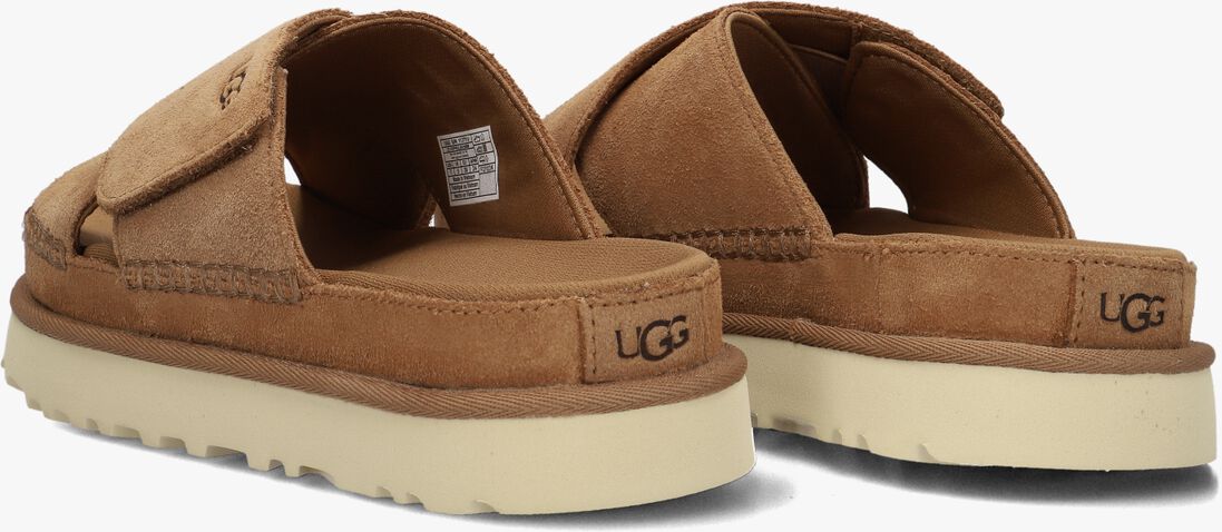 cognac ugg slippers w goldenstar cross slide