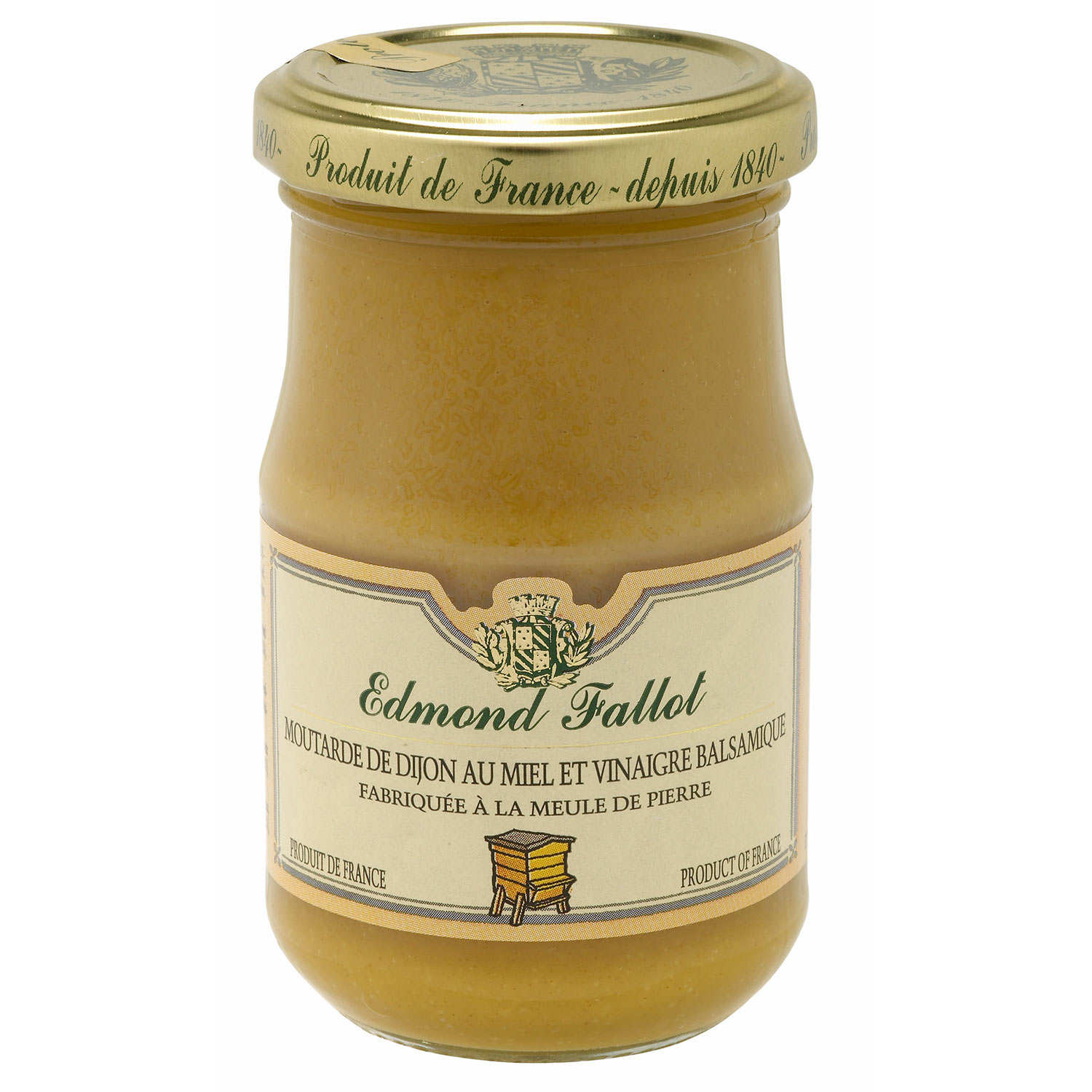 Moutarde de Dijon au miel et au vinaigre Balsamique