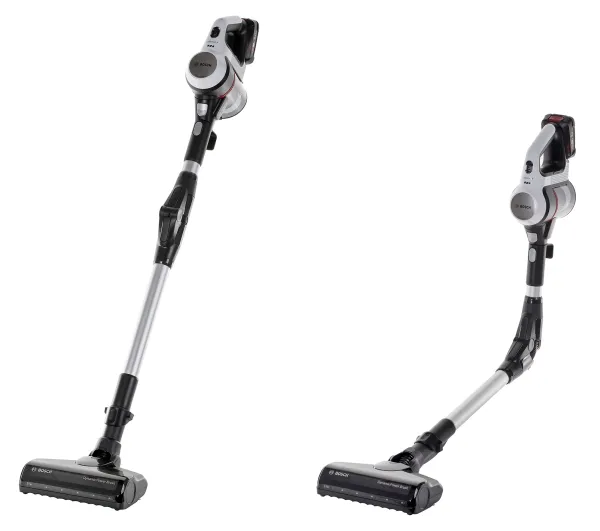 Bosch Unlimited 7 BBS711W - Støvsuger - pind/håndholdt (2-i-1) - uden pose - ledningsfri - hvid inkluderet oplader
