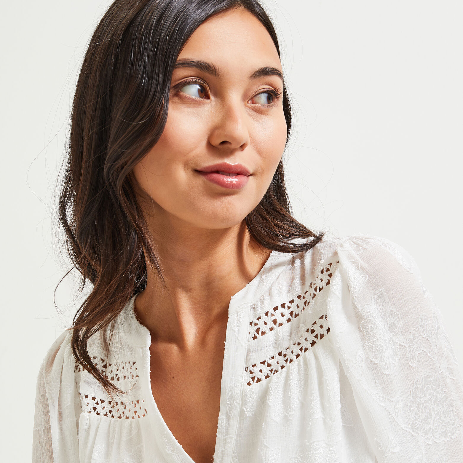 Blouse fluide femme