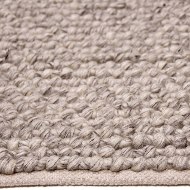 Wollen vloerkleed - Rosemaria Creme/Grijs | Kwaliteit