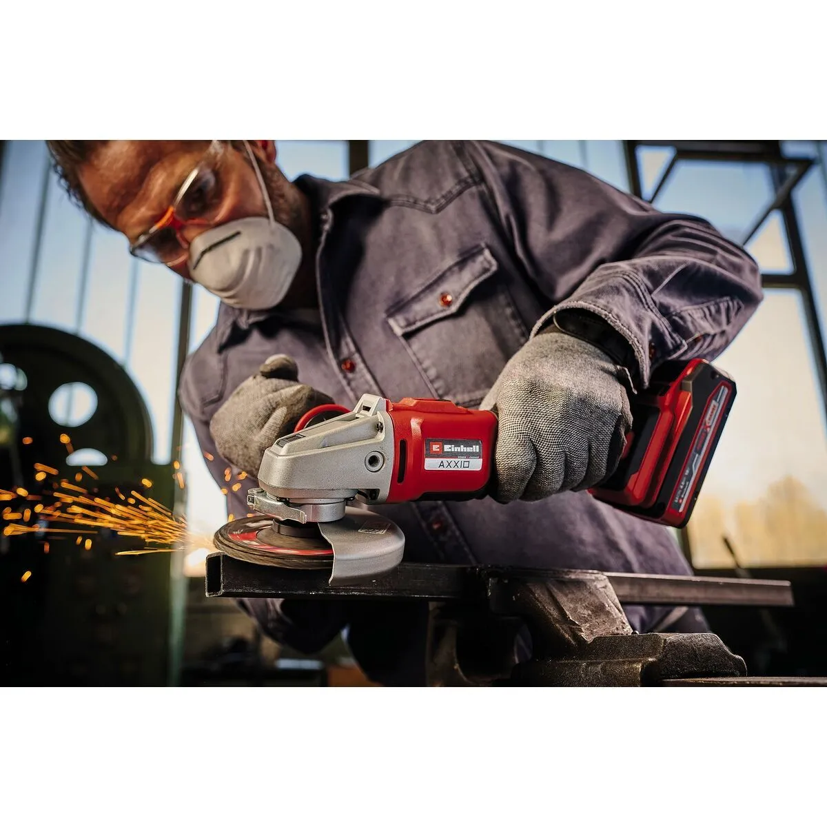 Einhell AXXIO 18/115 Q - Meuleuse d'angle sans fil 115mm