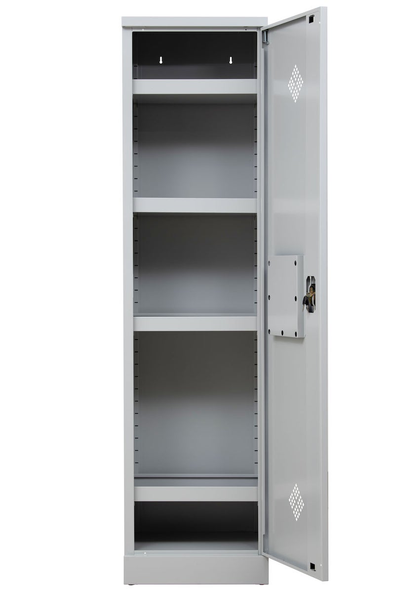 PROREGAL gevaarlijke stoffen kast Snake HxBxD 195 x 50 x 42 cm Grijs