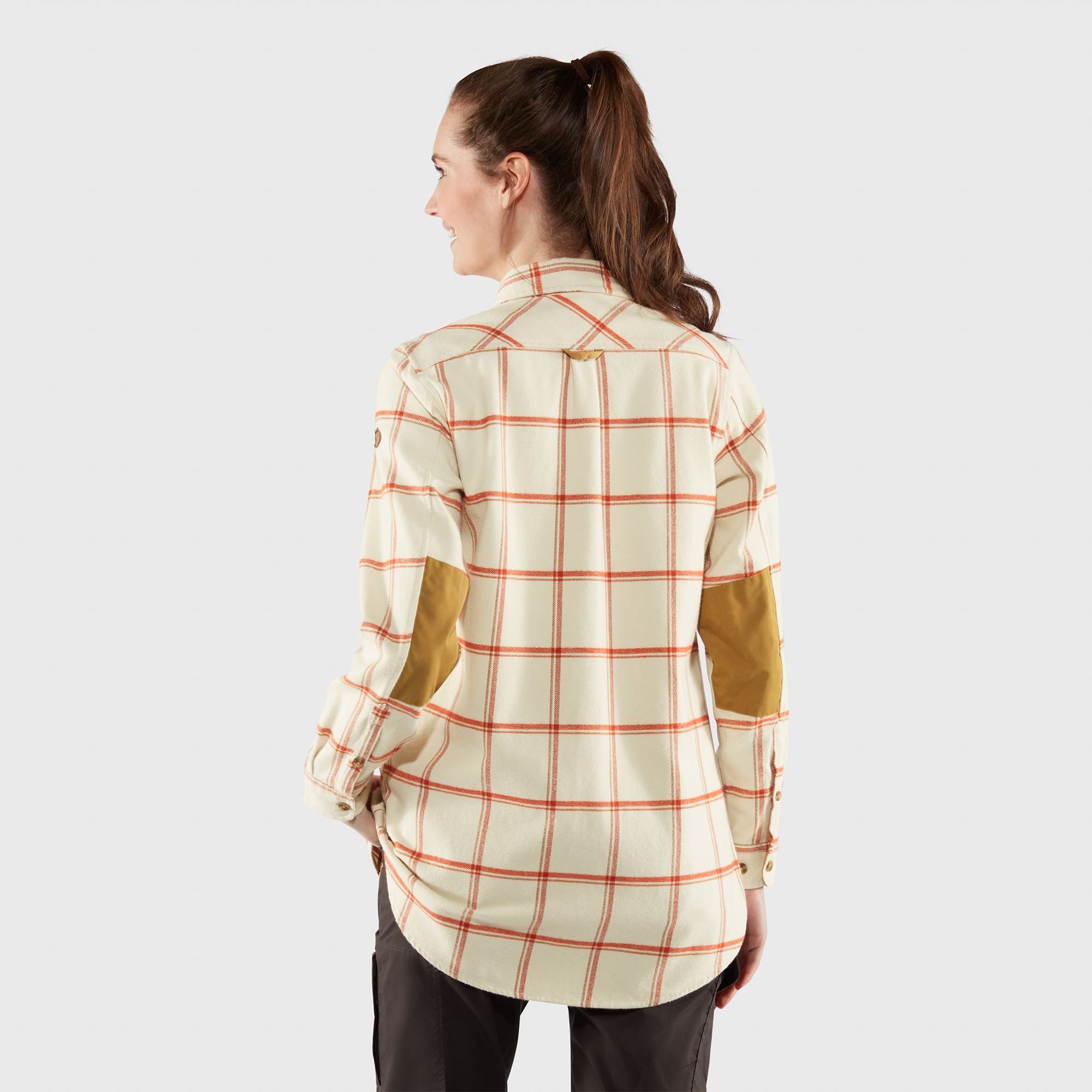 Fjällräven Övik Twill Shirt LS, Dame<br>Organisk bomull