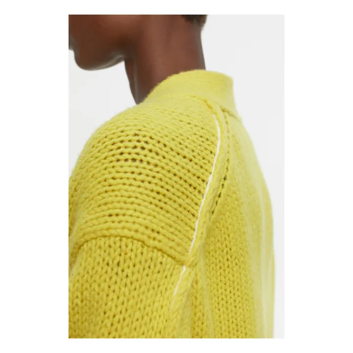 Closed Cardigan Col V | Jaune