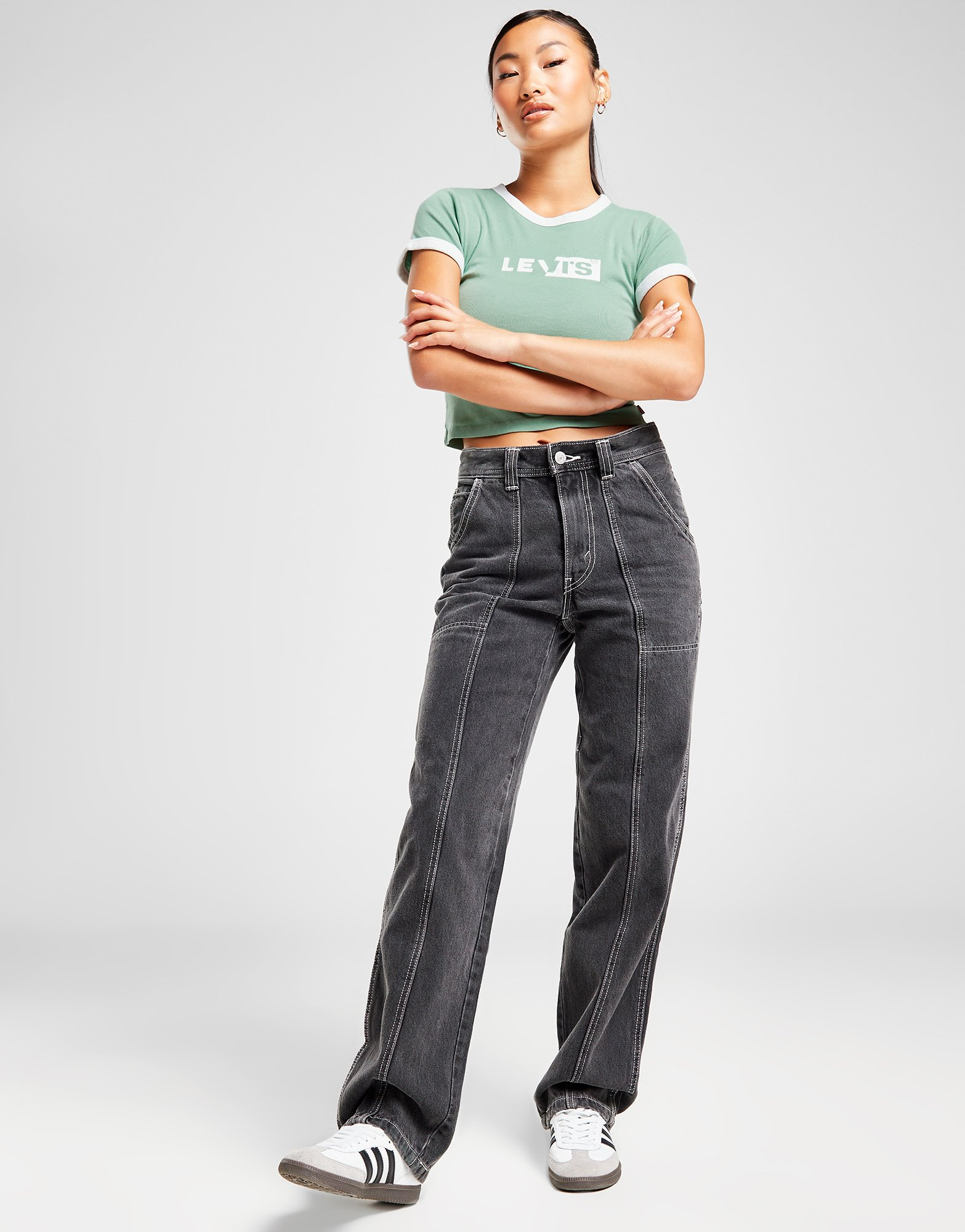 LEVI'S T-shirt Ringer Slim Femme