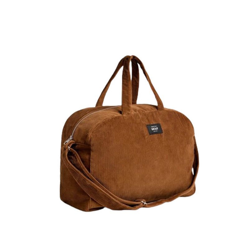 Sac de voyage recyclé Weekend Bag 43 cm Caramel