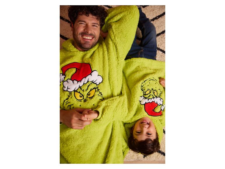 Pluche oversized kersthoodie The Grinch